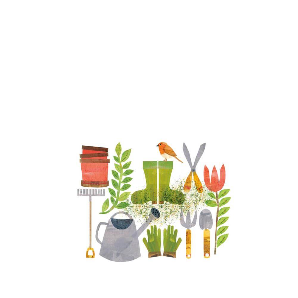 PPD Beauty Garden Napkins Jarrolds, Norwich